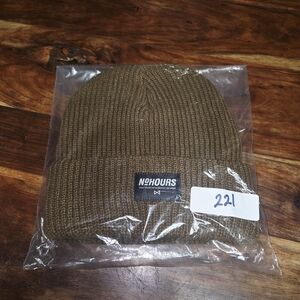 NoHours Brown Knit Beanie